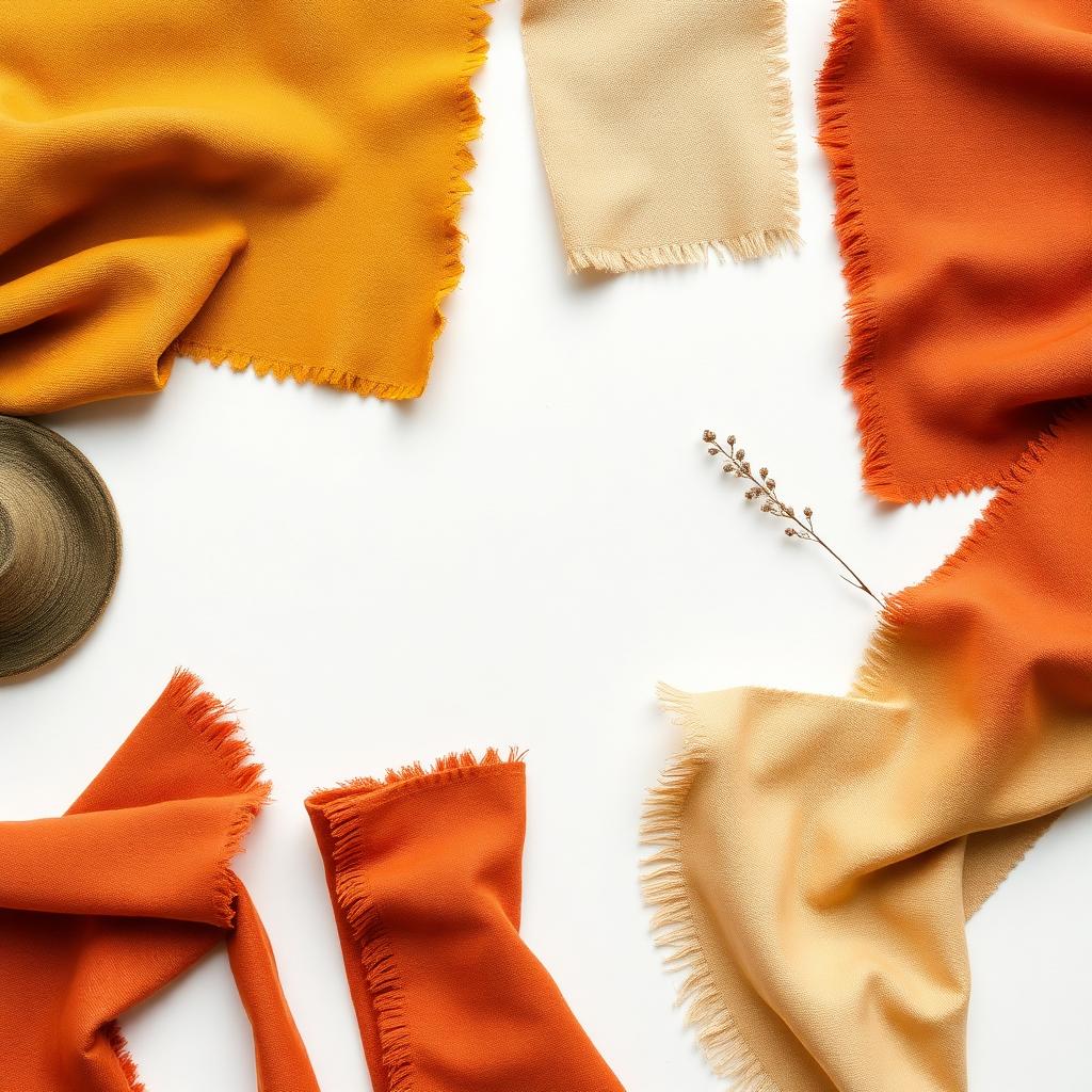 Paleta otoñal: mostaza y teja