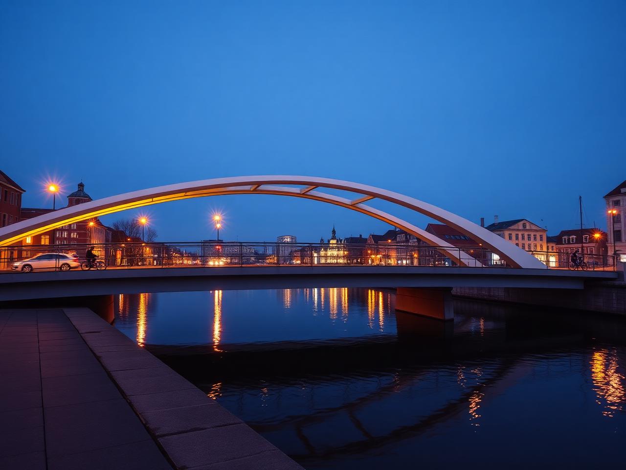 El puente que respira Copenhague